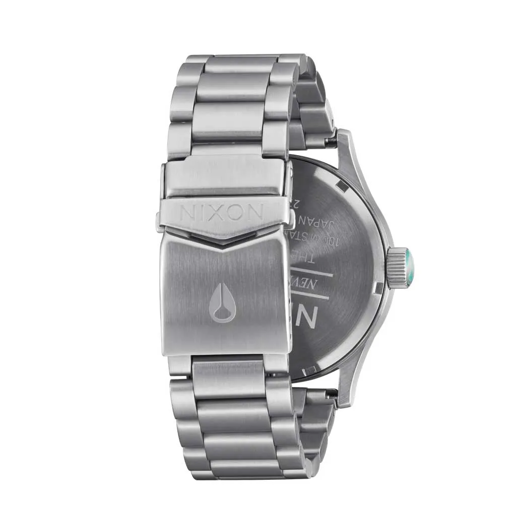 Nixon Sentry SS - Silver/Turquoise