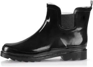 NORTY - Womens Ankle Rain Boots - Ladies Waterproof Winter Spring Garden Boot runs  size large
