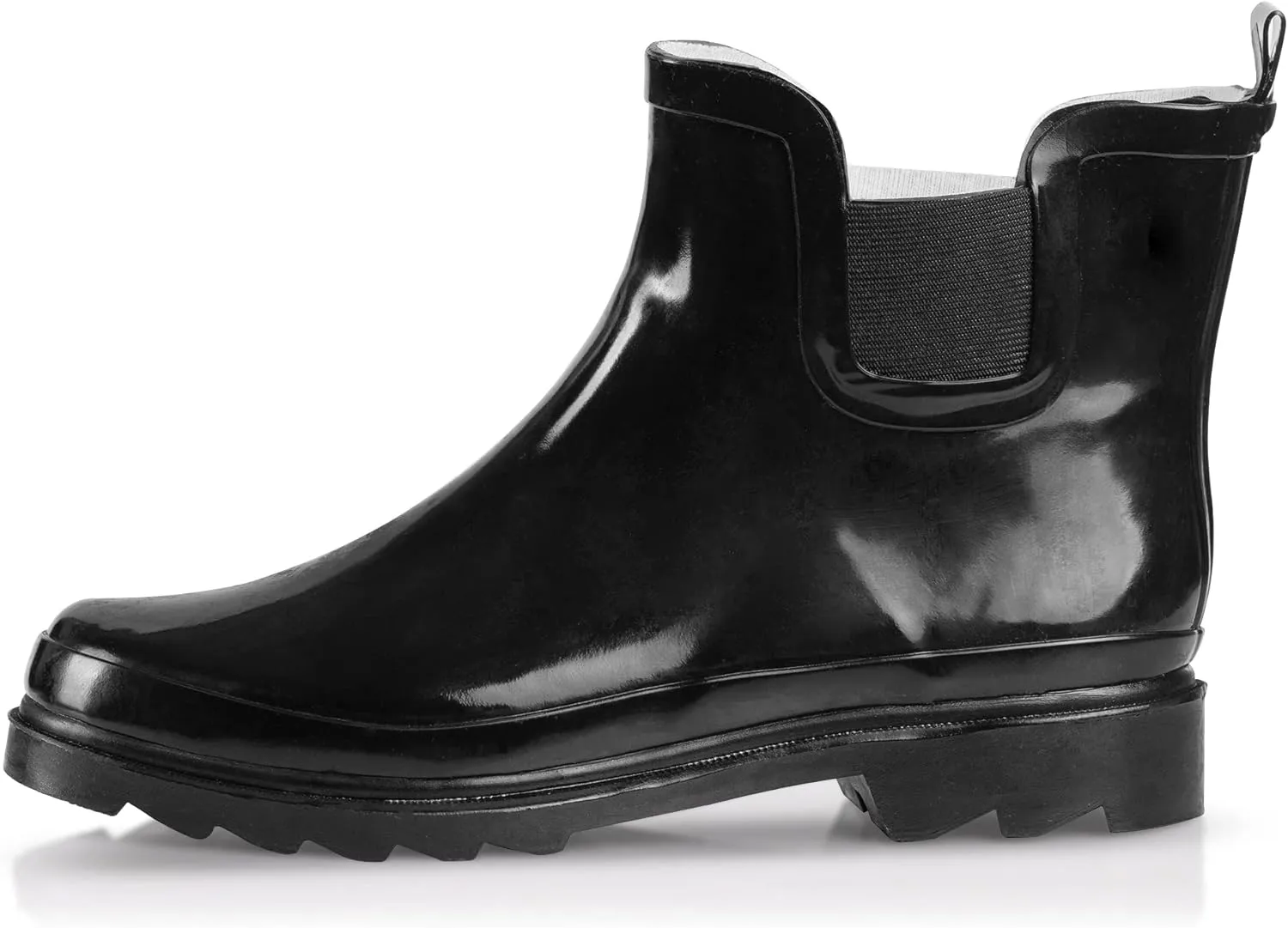 NORTY - Womens Ankle Rain Boots - Ladies Waterproof Winter Spring Garden Boot runs  size large