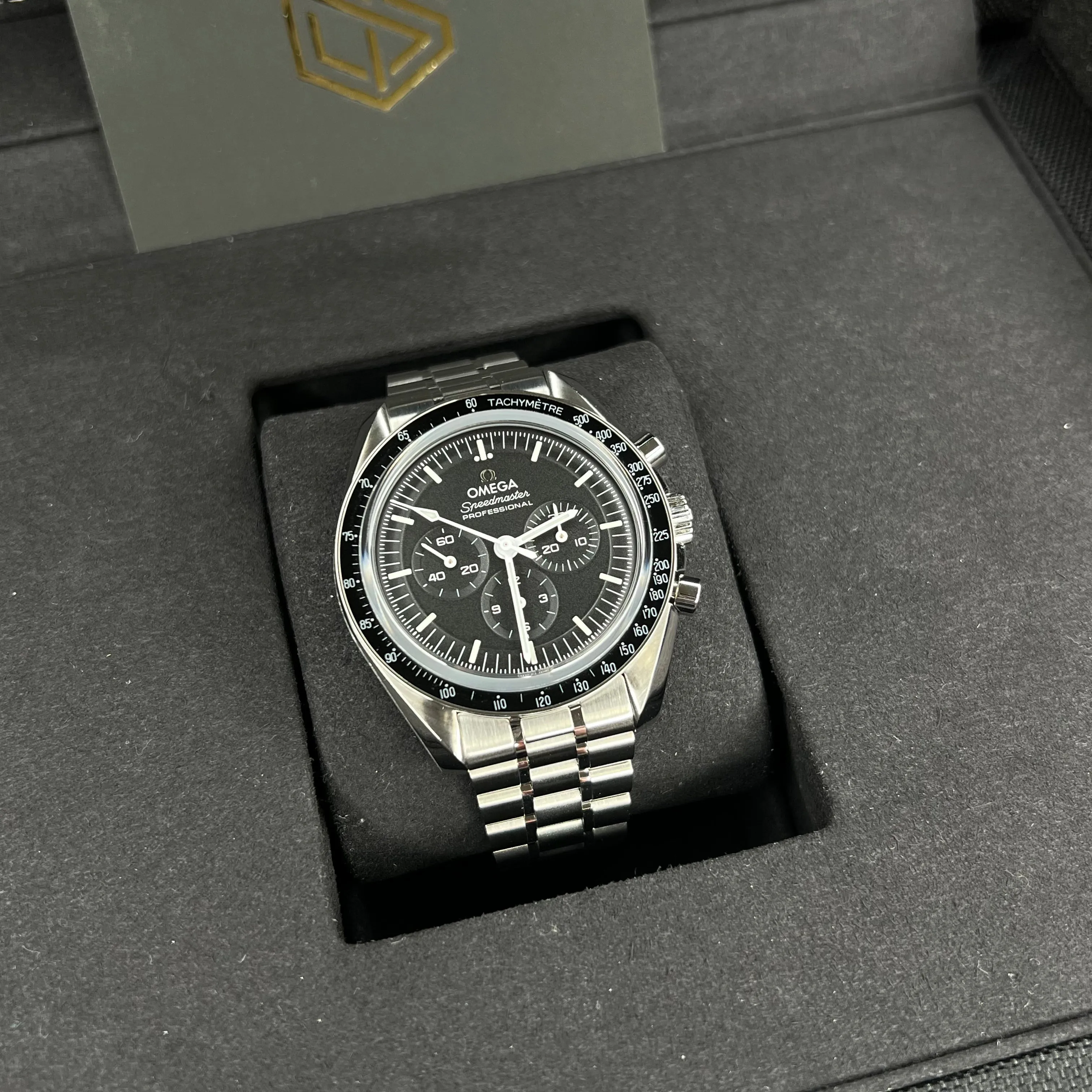 Omega 310.30.42.50.01.002 Moonwatch 'Sapphire Sandwich' 42mm Brand New 2021 Full Set Watch