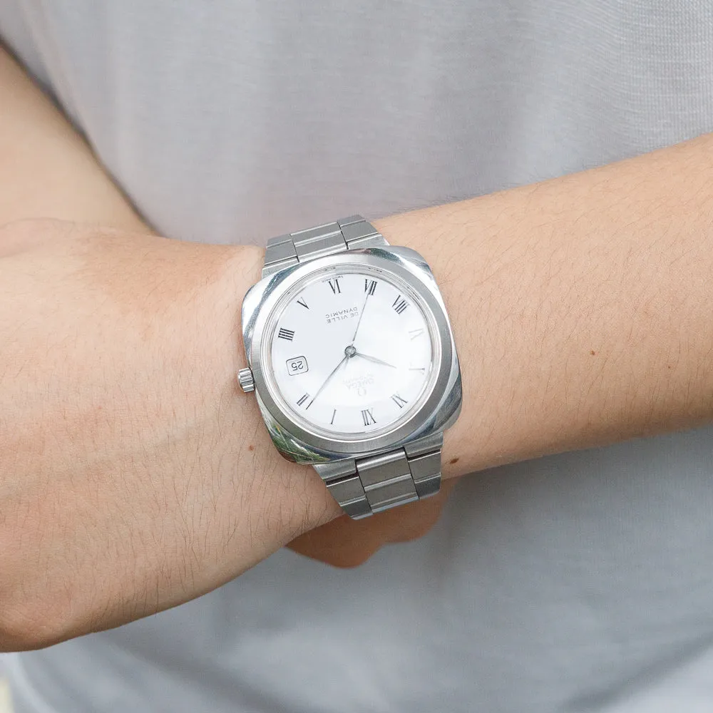 OMEGA Geneve Ref.166.081 / 166.145 White Roman Dial