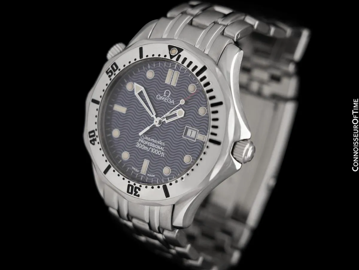 Omega Seamaster 300M Professional Diver Mens Full Size Watch, Stainless Steel - 2542.80.00