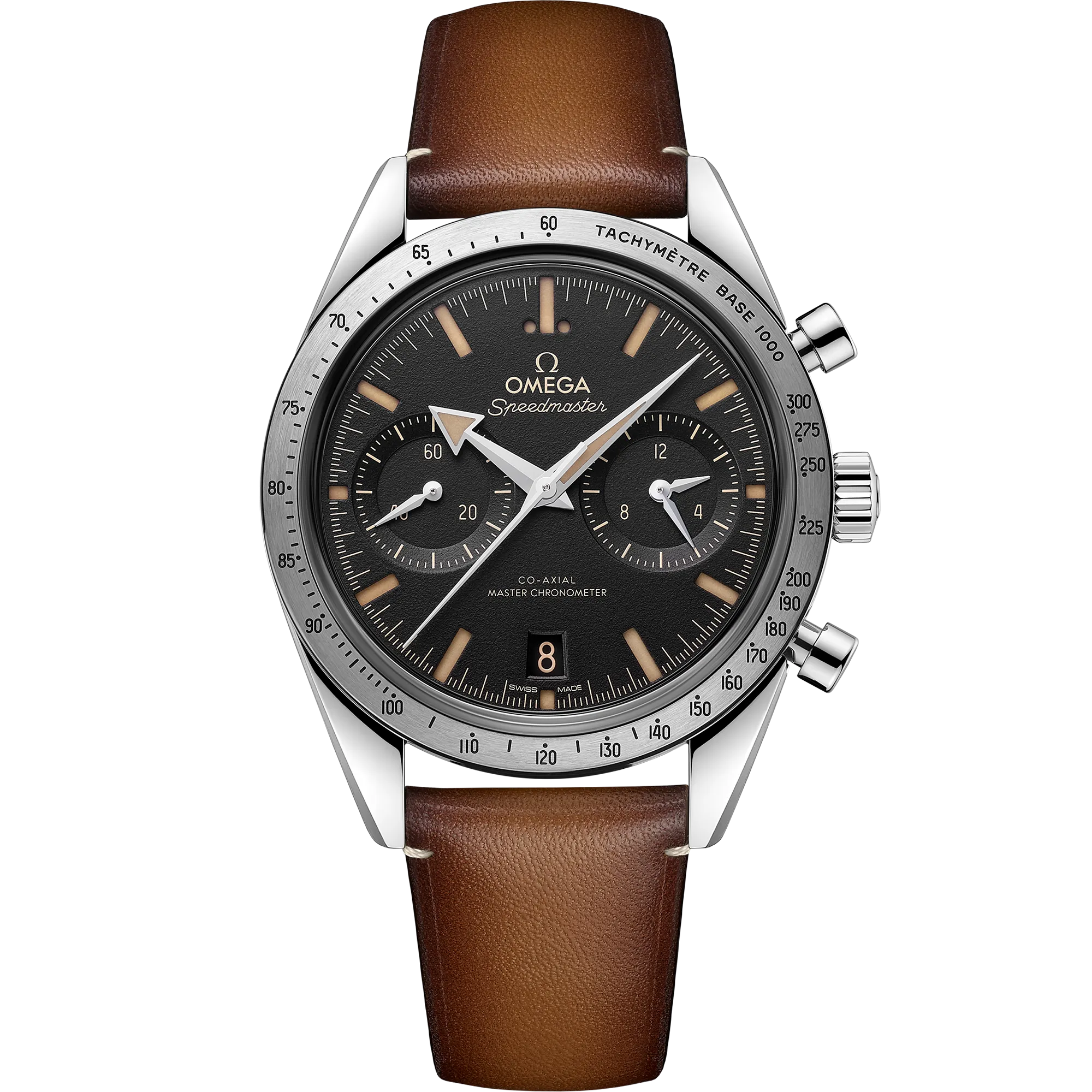 Omega Speedmaster Speedmaster '57 40.5 mm, steel on leather strap