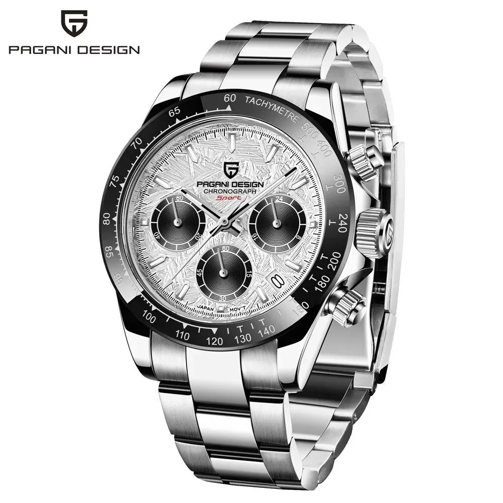 PAGANI DESIGN 2024 Men's Luxury Quartz Chronograph Watch