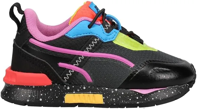 Puma - Infants Mirage Tech Lava Ac Shoes, Size: 6 M US Toddler, Color: Puma Black/Puma Black/Spectra Yellow
