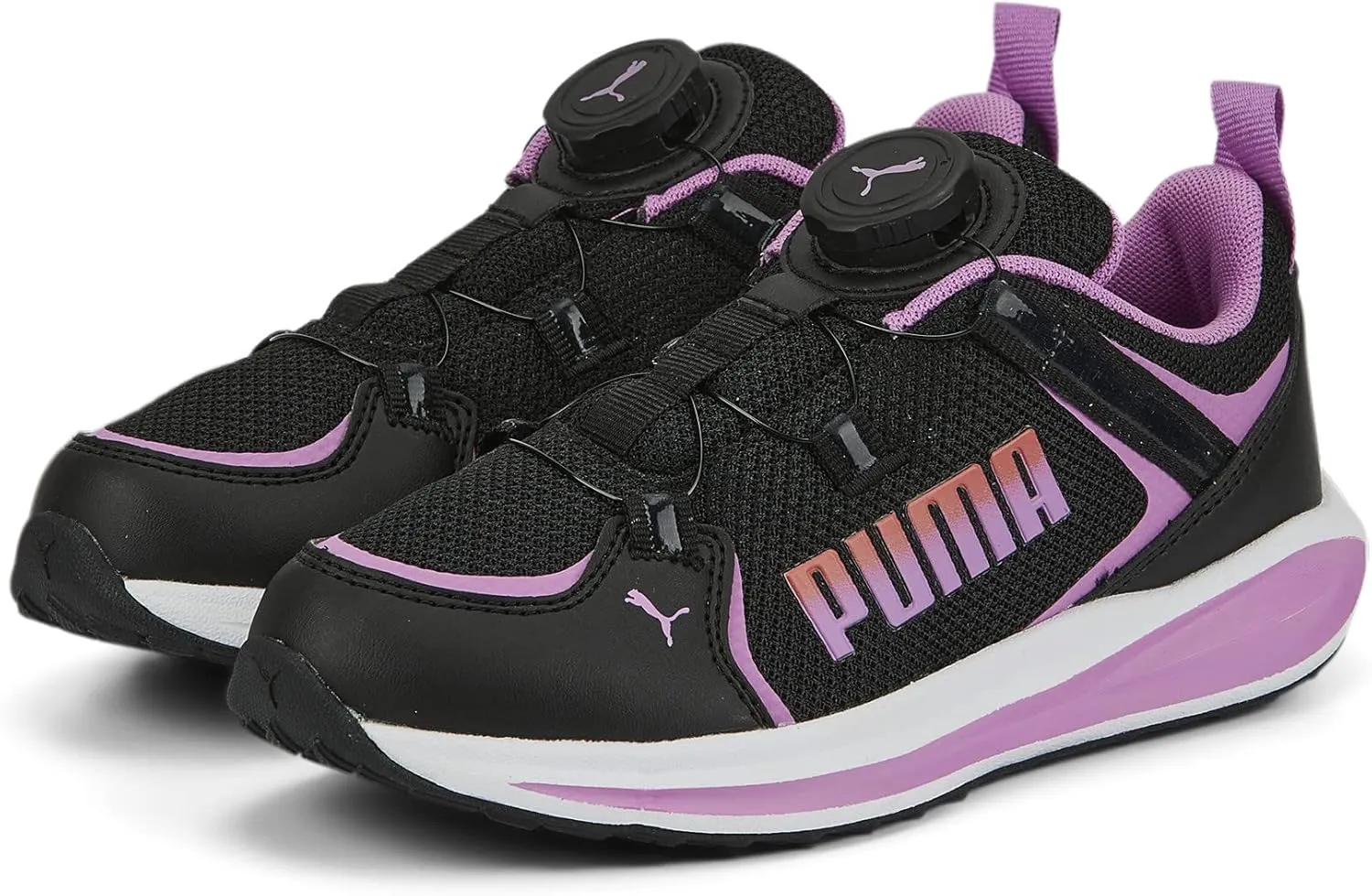 PUMA Unisex-Child Twitch Runner Disc Sneaker