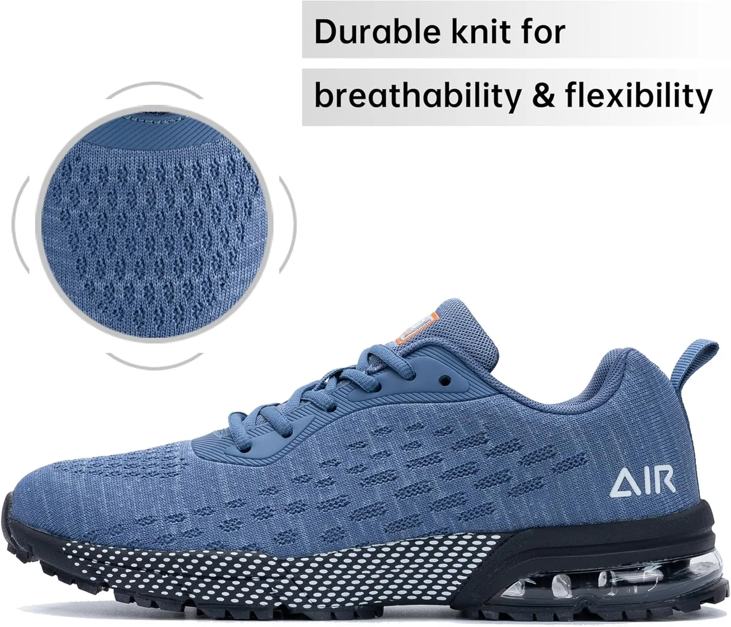 QAUPPE Mens Air Running Shoes Athletic Trail Tennis Sneaker (US7-12.5 D(M)