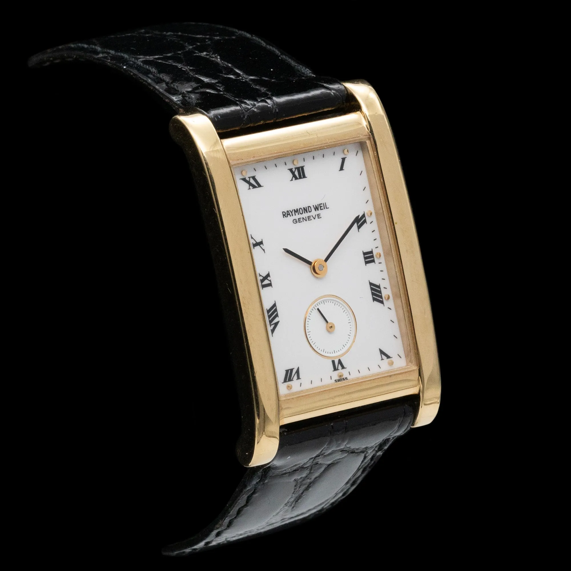 Raymond Weil - Tank 18k Gold Electroplated 9616-2
