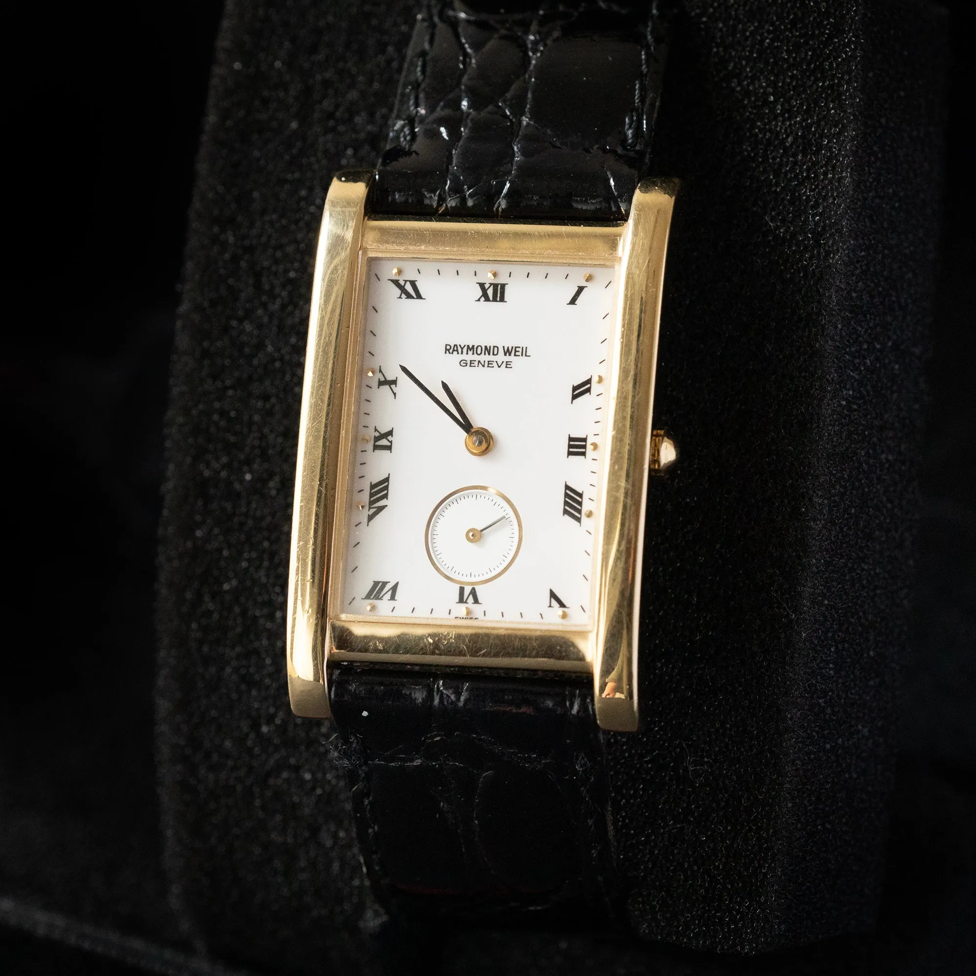 Raymond Weil - Tank 18k Gold Electroplated 9616-2