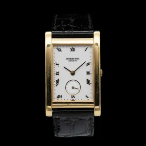 Raymond Weil - Tank 18k Gold Electroplated 9616-2