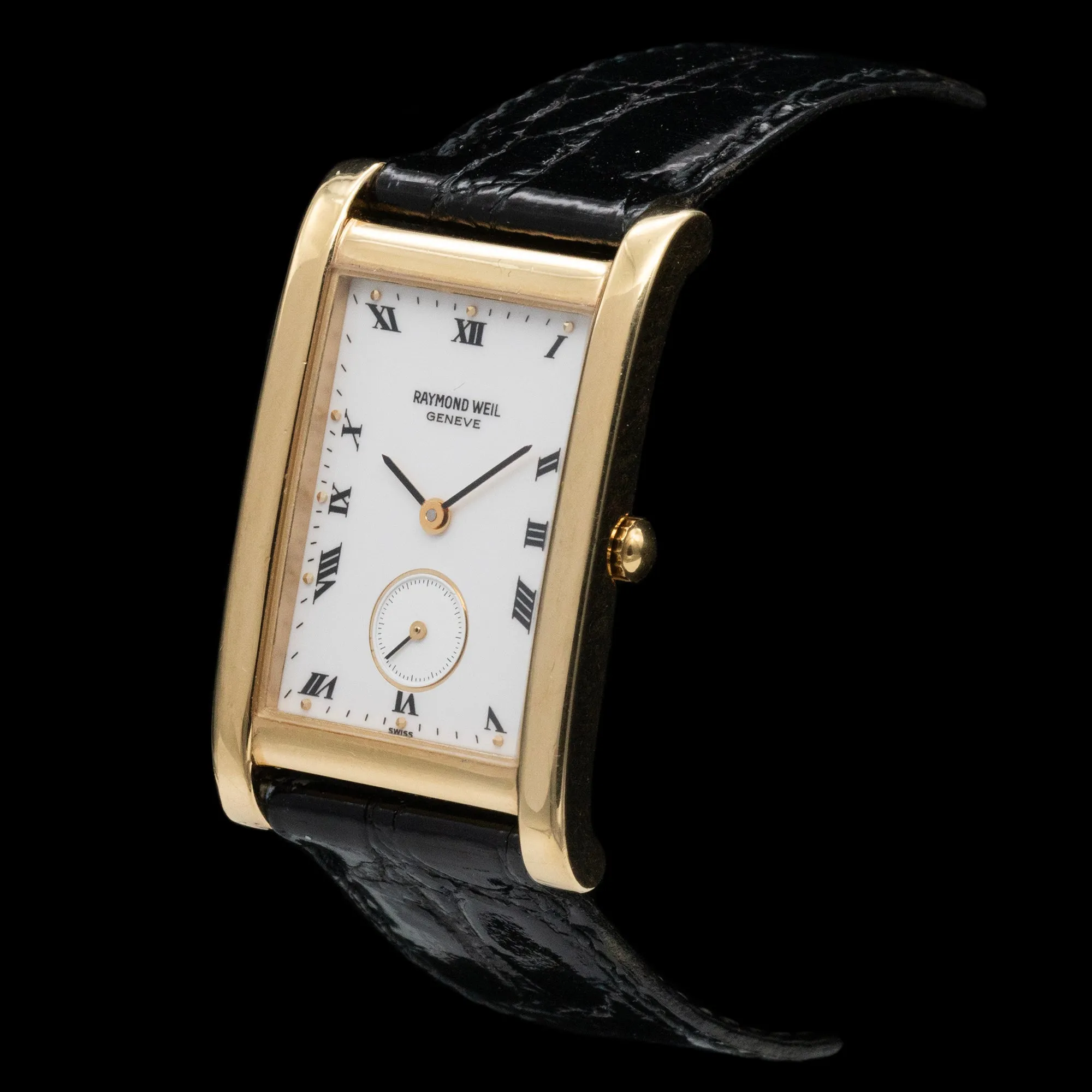 Raymond Weil - Tank 18k Gold Electroplated 9616-2