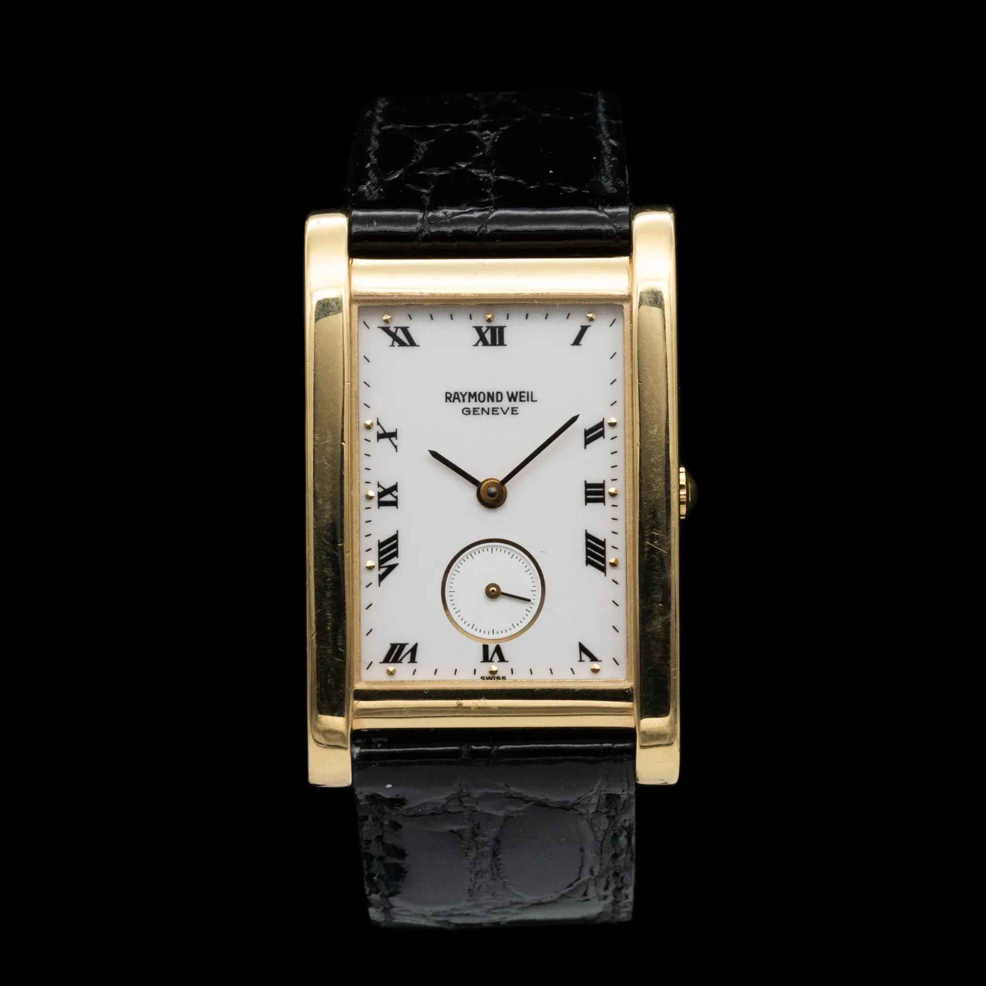 Raymond Weil - Tank 18k Gold Electroplated 9616-2