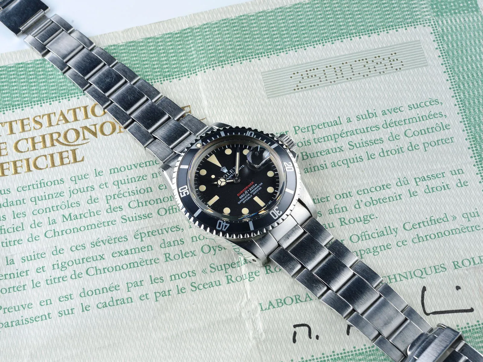 ROLEX 1680 RED ‘FROM ROAD TO REEF’ CURATED PACKAGE