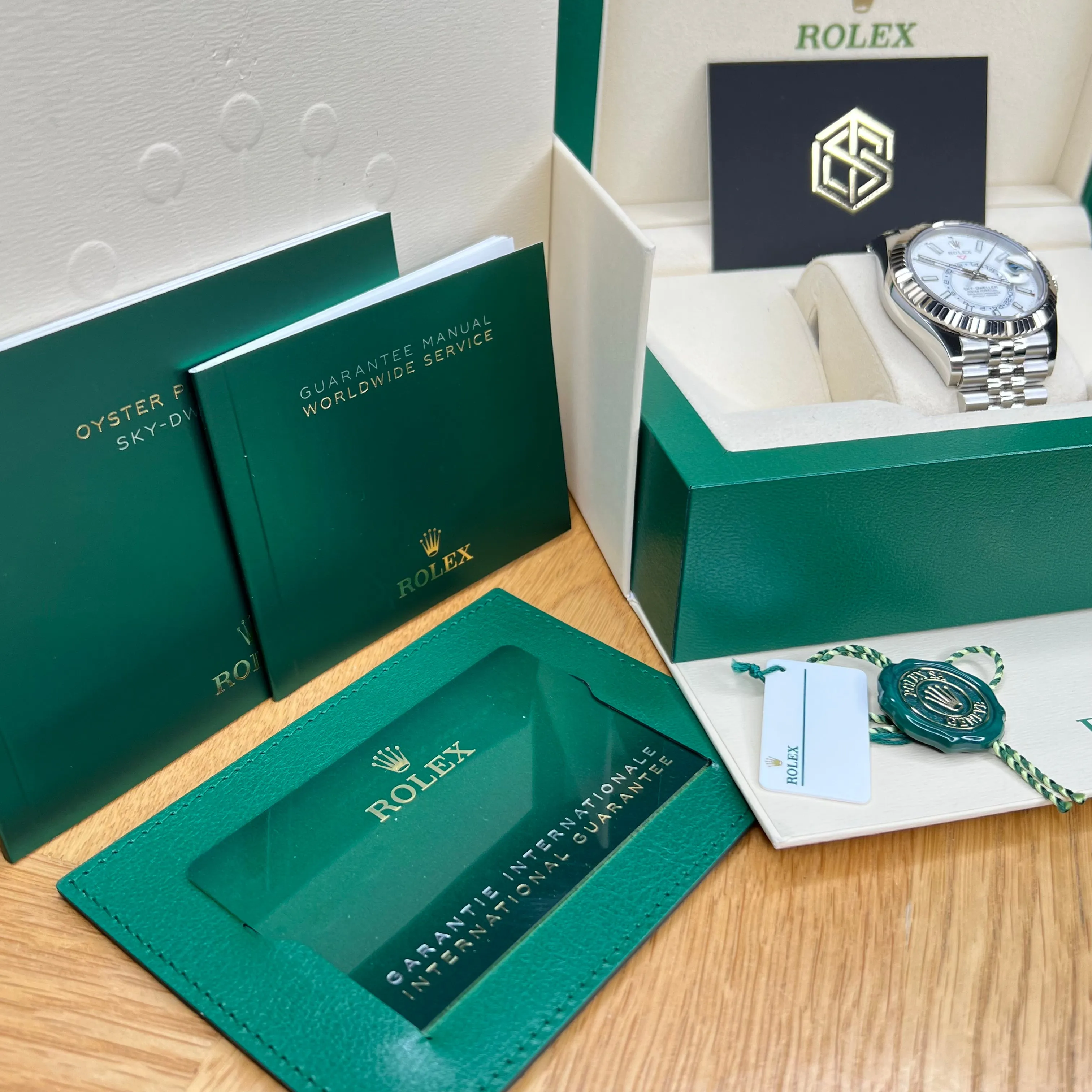 Rolex 326934 Sky-Dweller White Dial Jubilee Bracelet 2022 Watch