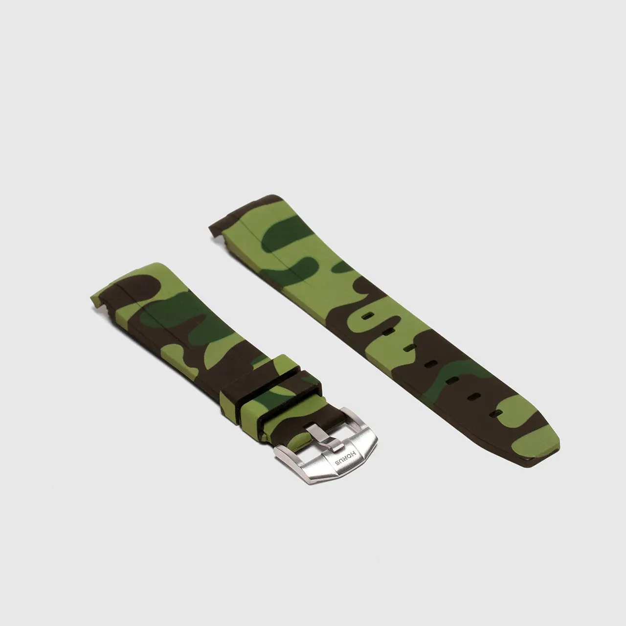 Rolex Green Camo Rubber Strap (Size 41MM Only)