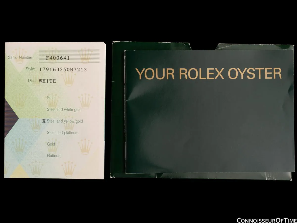 Rolex Lady Oyster Perpetual Datejust 26, 179173 Stainless Steel & 18K Gold Watch - Papers & Boxes