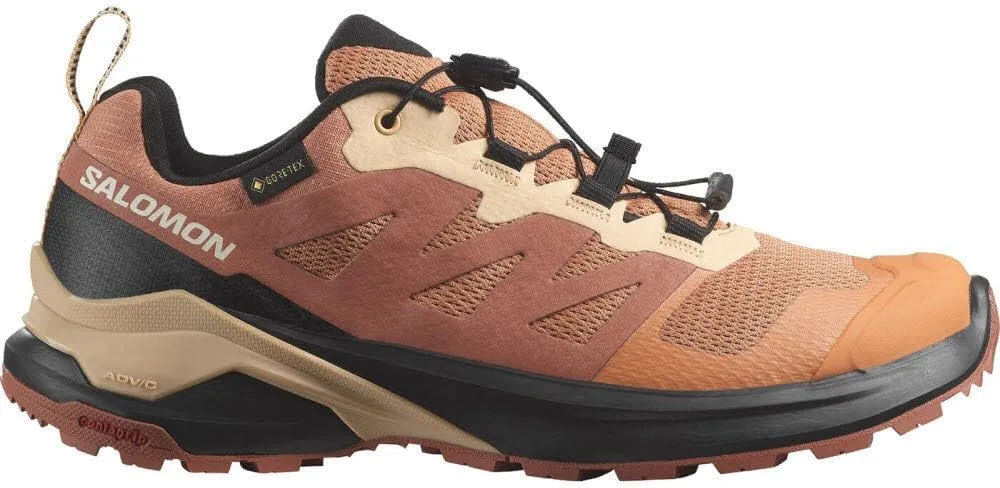 Salomon Women's X-Adventure GTX Sbaked Trail Shoe, Sun Baked Aragon Wheat, 6.5