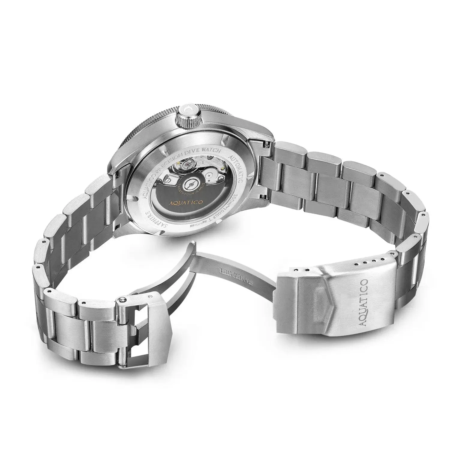 Sea star V2 blue dial ceramic bezel (Swiss SW 200-1) No Date