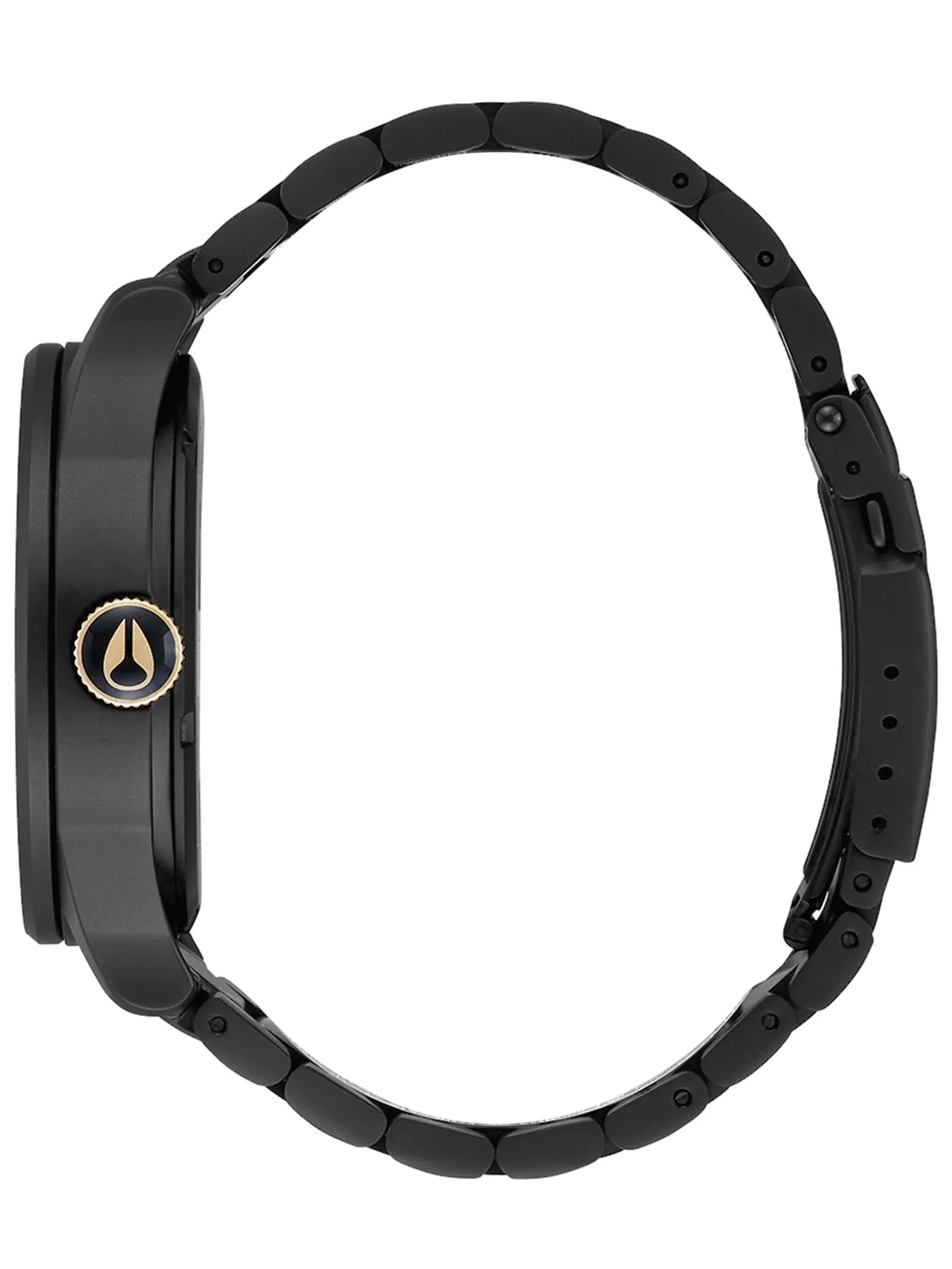 Sentry Stainless Steel Matte Black/Gold Watch