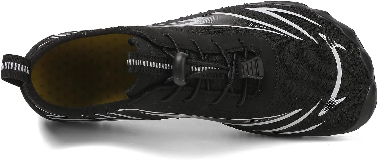 Smoneyful Hike Barefoot Shoes for Women and Men, Waterproof Trail Running Healthy and Non-Slip, Wide Toe Box, Unisex Outdoor Hiking Footwear