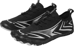 Smoneyful Hike Barefoot Shoes for Women and Men, Waterproof Trail Running Healthy and Non-Slip, Wide Toe Box, Unisex Outdoor Hiking Footwear