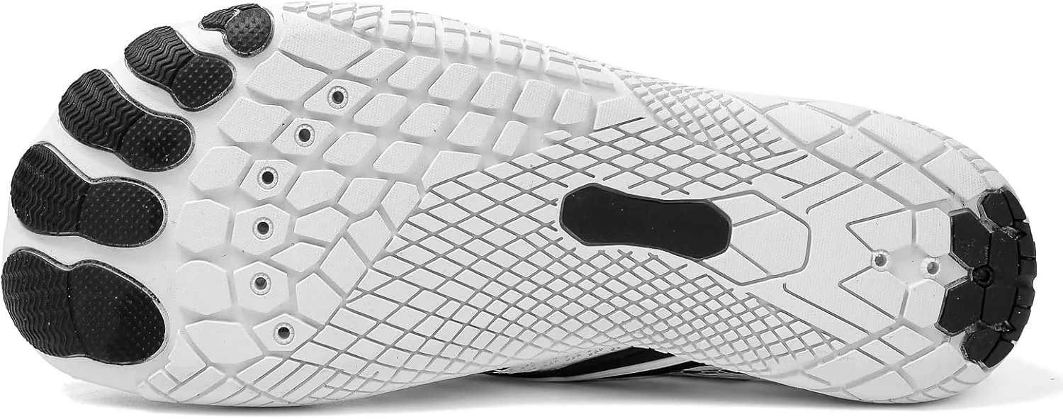 Smoneyful Hike Barefoot Shoes for Women and Men, Waterproof Trail Running Healthy and Non-Slip, Wide Toe Box, Unisex Outdoor Hiking Footwear