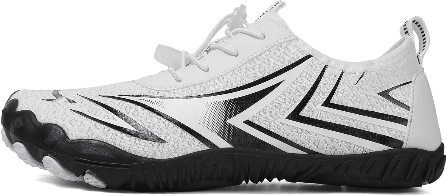 Smoneyful Hike Barefoot Shoes for Women and Men, Waterproof Trail Running Healthy and Non-Slip, Wide Toe Box, Unisex Outdoor Hiking Footwear