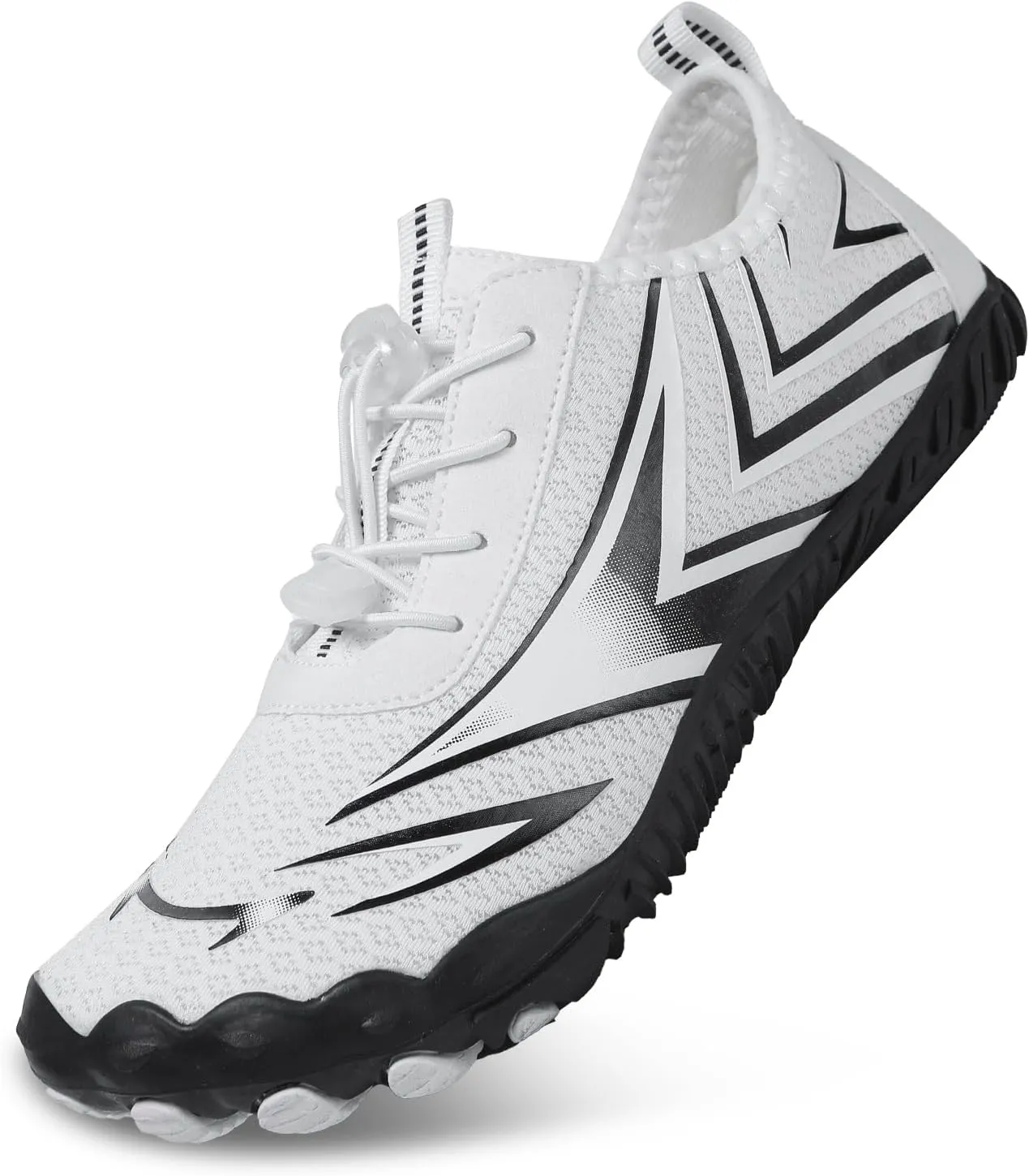 Smoneyful Hike Barefoot Shoes for Women and Men, Waterproof Trail Running Healthy and Non-Slip, Wide Toe Box, Unisex Outdoor Hiking Footwear