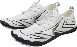 Smoneyful Hike Barefoot Shoes for Women and Men, Waterproof Trail Running Healthy and Non-Slip, Wide Toe Box, Unisex Outdoor Hiking Footwear