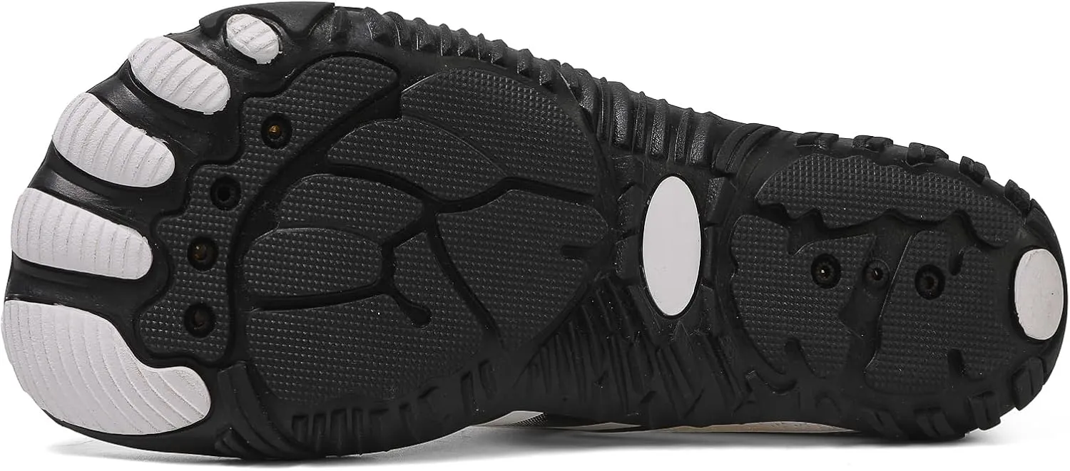 Smoneyful Hike Barefoot Shoes for Women and Men, Waterproof Trail Running Healthy and Non-Slip, Wide Toe Box, Unisex Outdoor Hiking Footwear