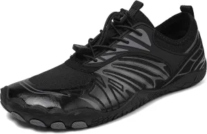 Smoneyful Hike Barefoot Shoes for Women and Men, Waterproof Trail Running Healthy and Non-Slip, Wide Toe Box, Unisex Outdoor Hiking Footwear