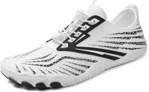 Smoneyful Hike Barefoot Shoes for Women and Men, Waterproof Trail Running Healthy and Non-Slip, Wide Toe Box, Unisex Outdoor Hiking Footwear
