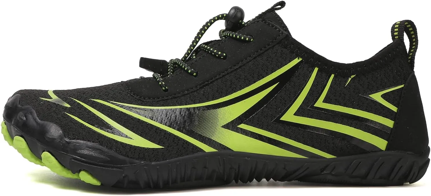 Smoneyful Hike Barefoot Shoes for Women and Men, Waterproof Trail Running Healthy and Non-Slip, Wide Toe Box, Unisex Outdoor Hiking Footwear