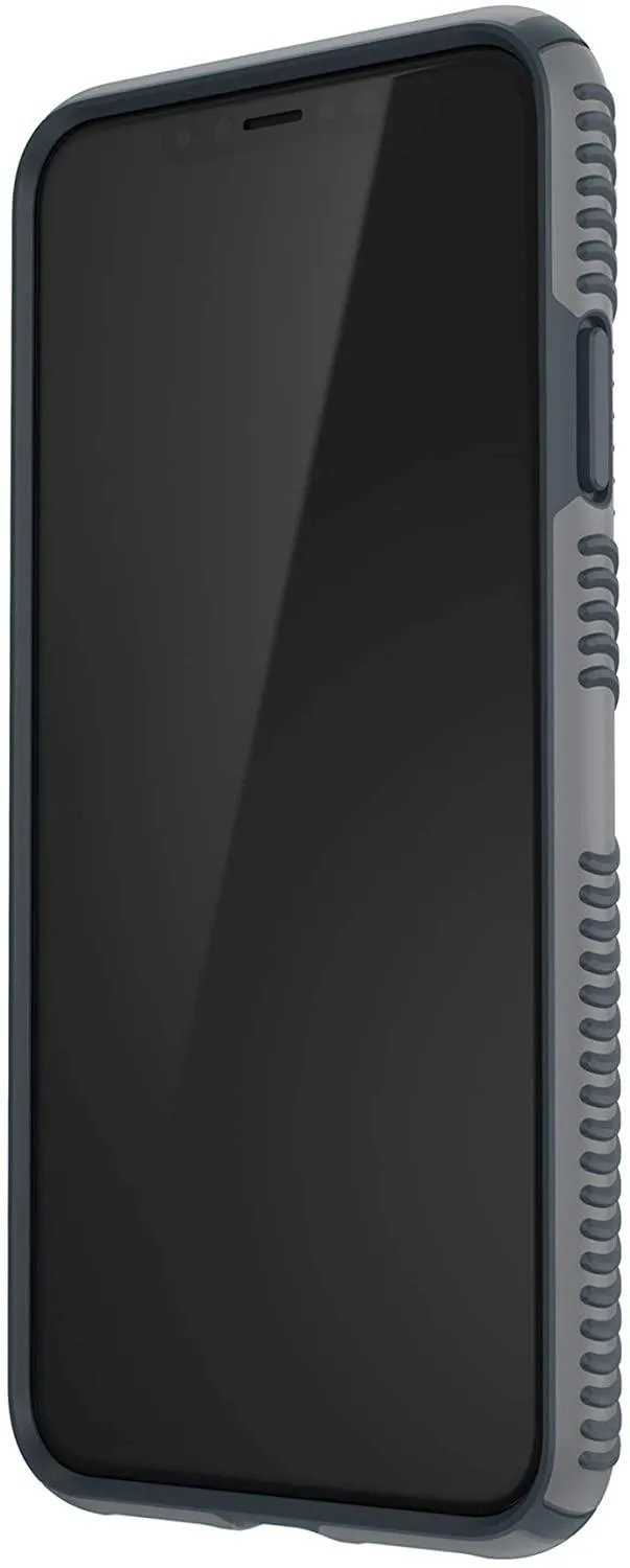 Speck Products Presidio Grip iPhone Xs Max Case, Graphite Grey/Charcoal Grey