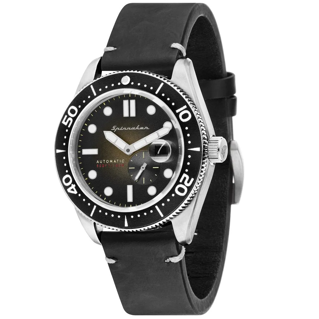 Spinnaker Croft SP-5058-03 (Textured&nbsp;Black&nbsp;Fumé&nbsp;Dial)