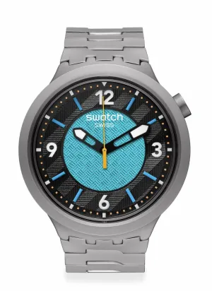 Swatch Frostbloom Stainless Steel Quartz Watch