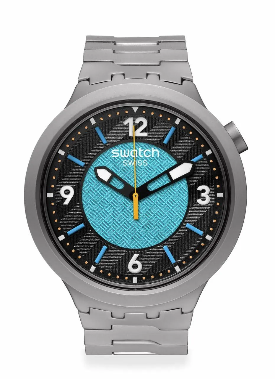 Swatch Frostbloom Stainless Steel Quartz Watch