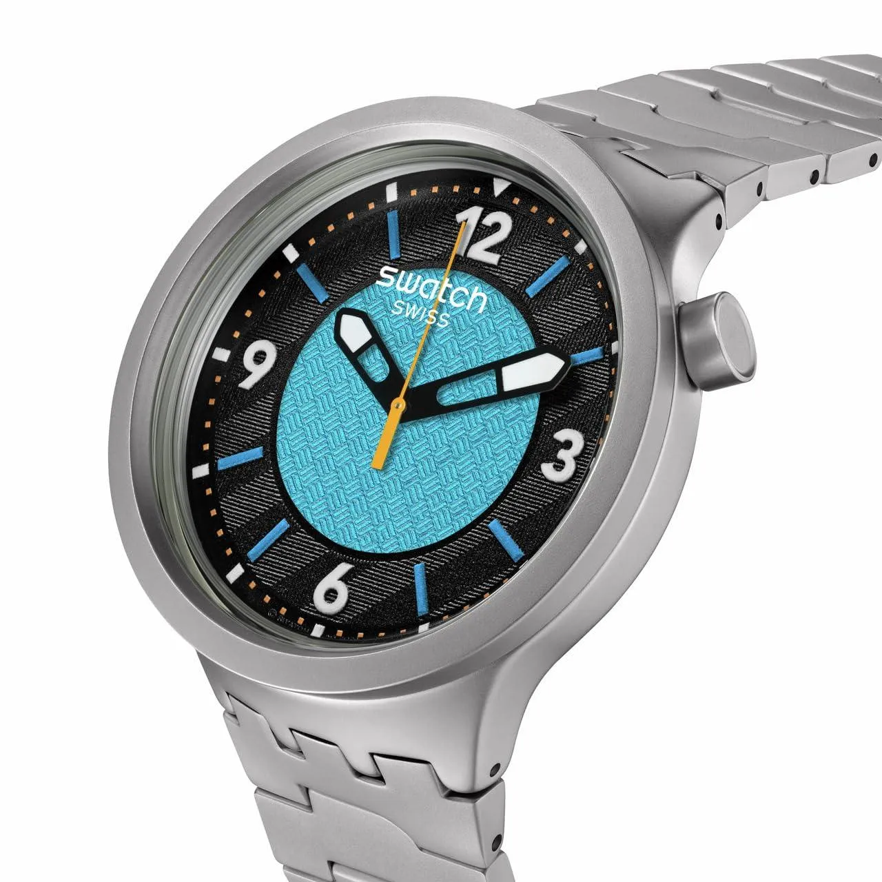 Swatch Frostbloom Stainless Steel Quartz Watch