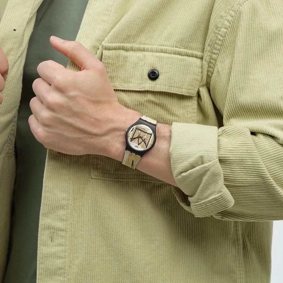 Swatch Untitled by Jean-Michel Basquiat Watch