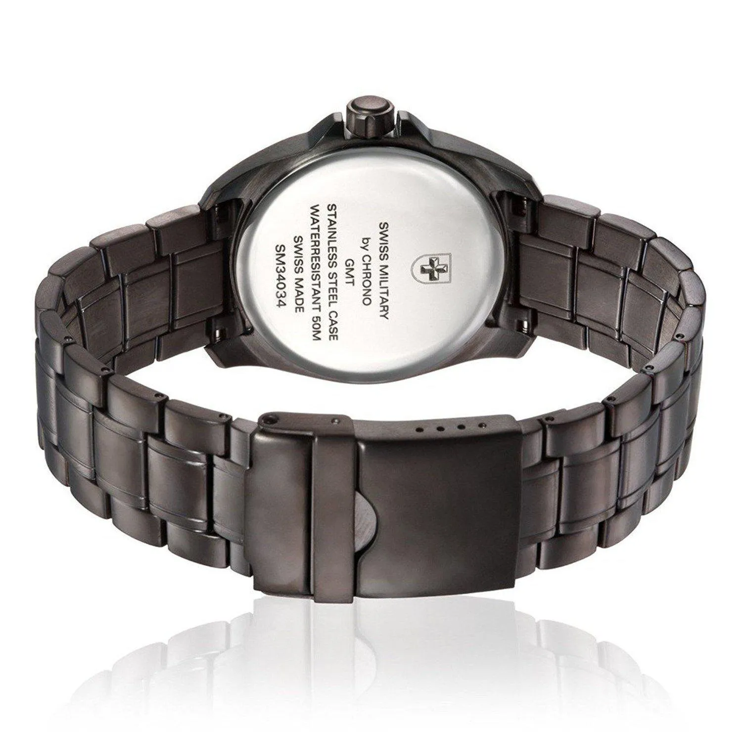 Swiss Military Men's Stainless Steel Watch - SM34012.04