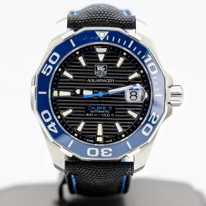 TAG HEUER Aquaracer Wristwatch Cal 5 Automatic Dive Rotating Bezel Watch