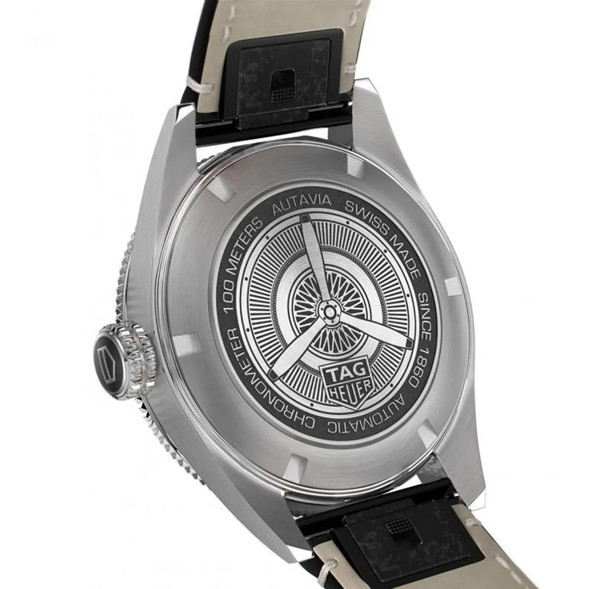 TAG Heuer Autavia Calibre 5 COSC 42mm Mens Watch - WBE5114.FC8266