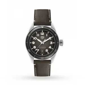 TAG Heuer Autavia Calibre 5 COSC 42mm Mens Watch - WBE5114.FC8266