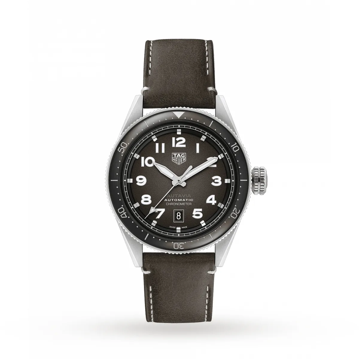 TAG Heuer Autavia Calibre 5 COSC 42mm Mens Watch - WBE5114.FC8266