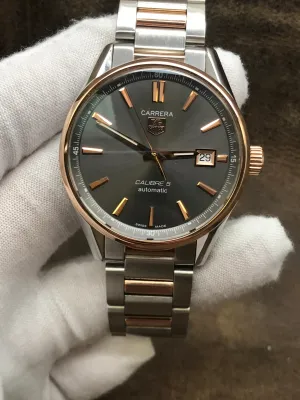 TAG Heuer Carrera WAR215E Grey Dial Automatic Men's Watch