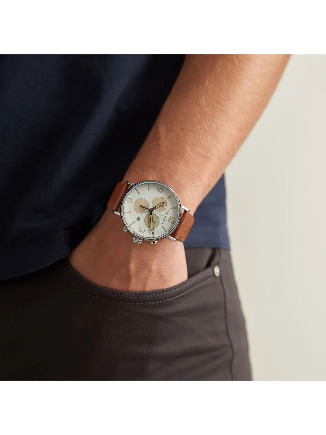 Ted Baker Gents Chrono Classic Watch - BKPBAS202