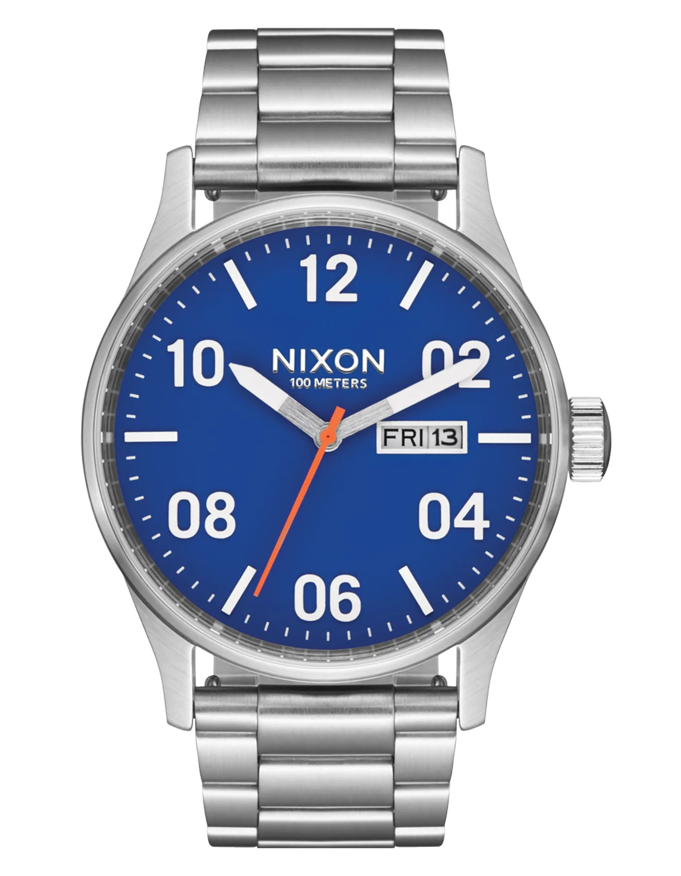 The Sentry SS Silver/Cobalt Watch