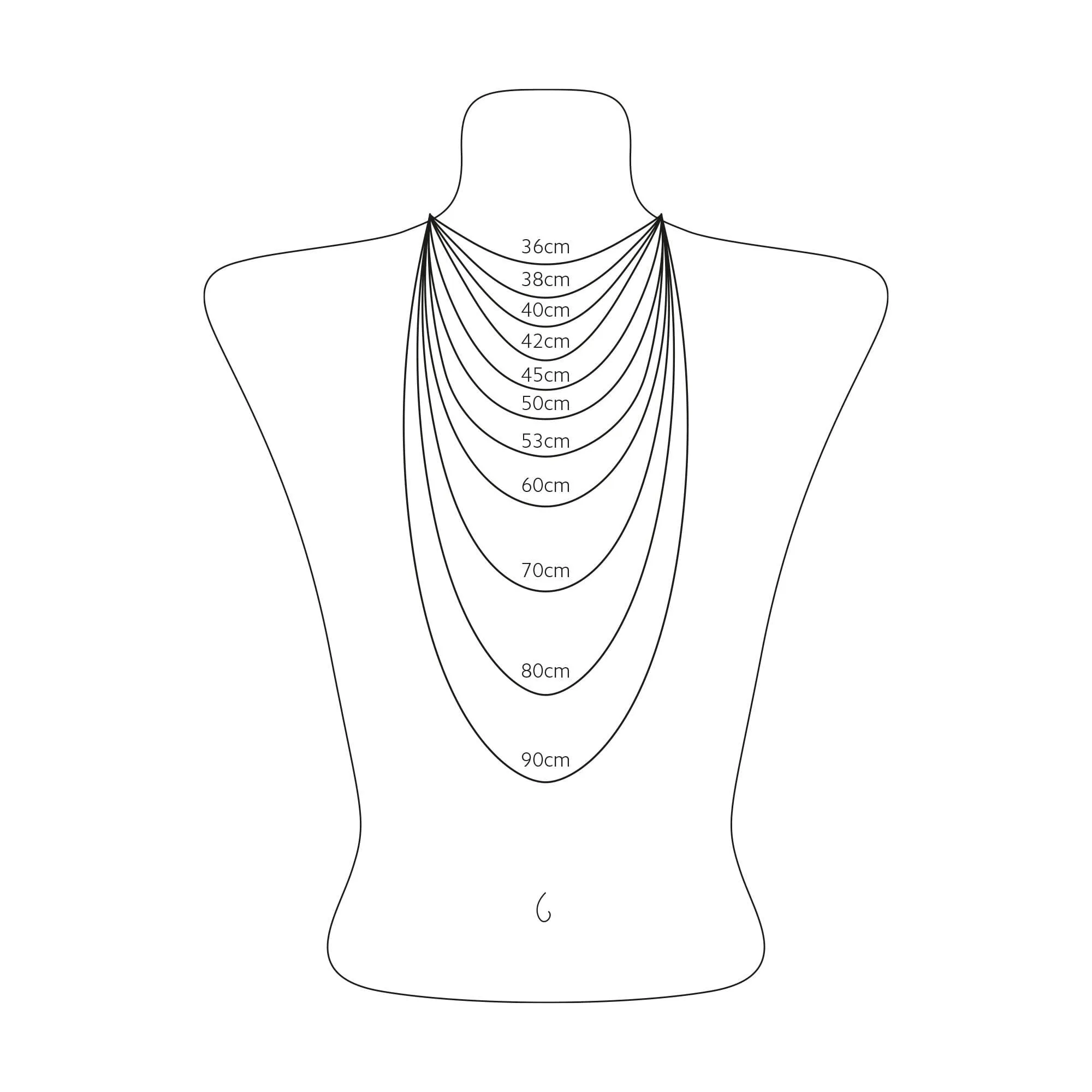 THOMAS SABO Necklace with letter pendant T and white zirconia - silver