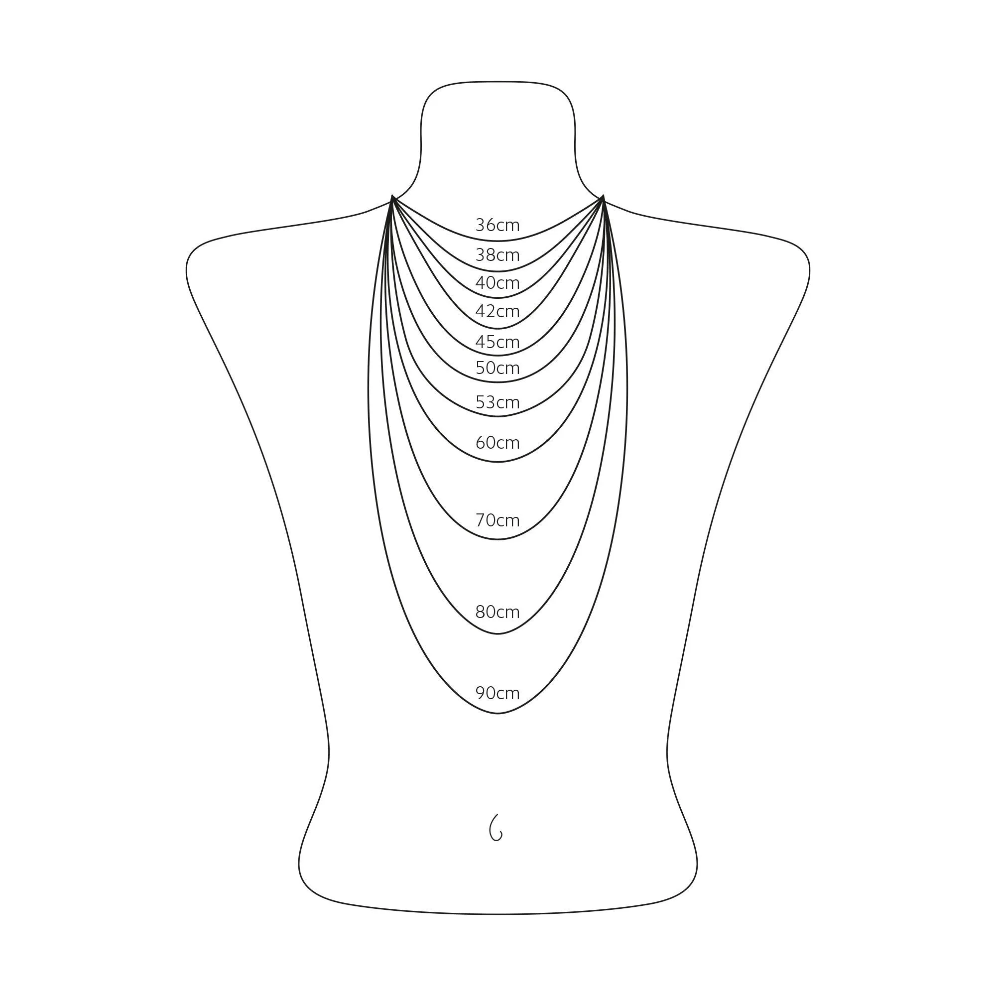 THOMAS SABO Necklace with letter pendant W and white zirconia - gold