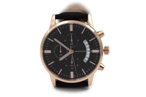 Three-Eye Calendar Chronograph Men's Watch